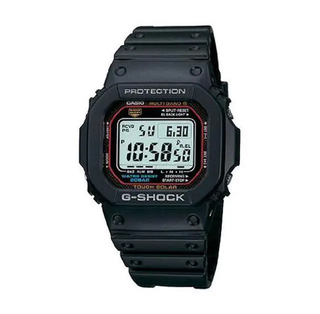 Main image of Casio GWM5610-1 Black Resin G-Shock Digital Dial Multi Band Atomic Tough Solar