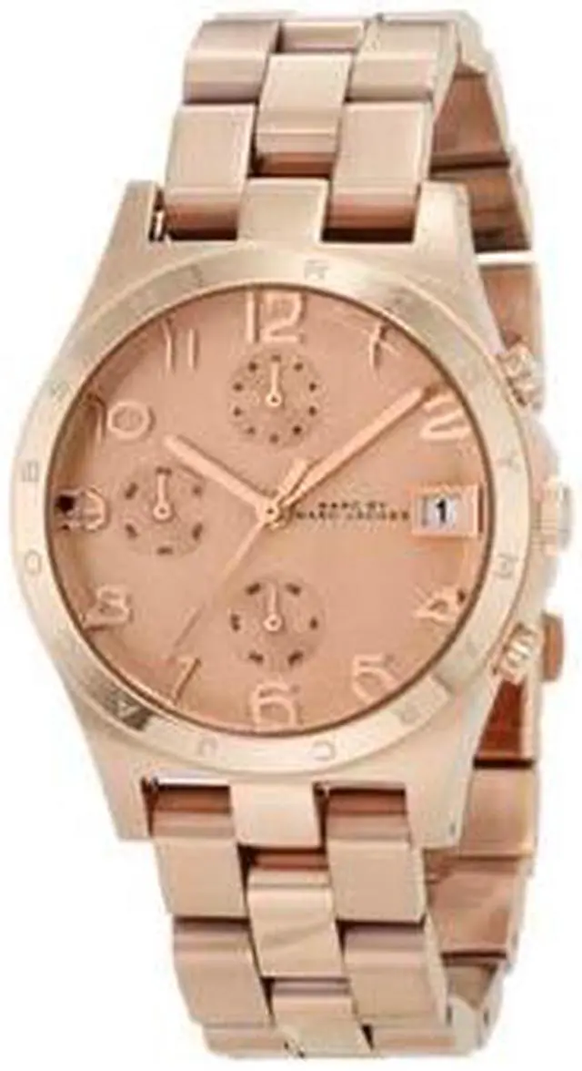Alt view image 3 of 13 - Marc by Marc Jacobs MBM3074 Henry Classic Rose Gold-Tone Women's Watch