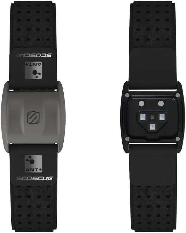 Alt view image 4 of 12 - Scosche - Rhythm+ Heart Rate Monitor in Black