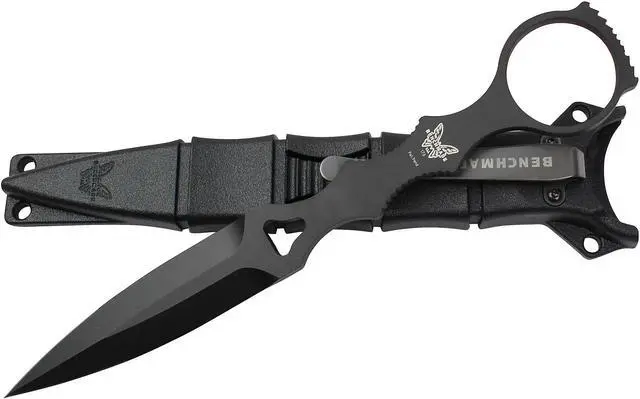 Alt view image 3 of 5 - Benchmade Socp Dagger, Fb, Sheath -