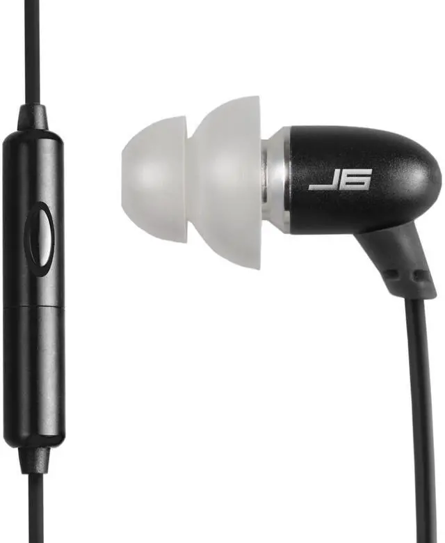 Alt view image 2 of 3 - JLab J6MS JBuds In-Ear Single Earphone Style Headset with Enterprise Class Mic