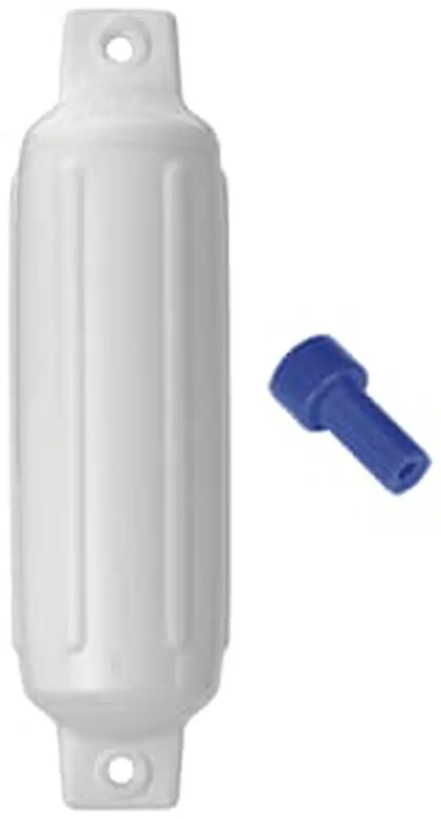 Main image of Polyform G - 6 Twin Eye Fender 10.5 x 30 - White with Air Adaptor - G-6-WHITE