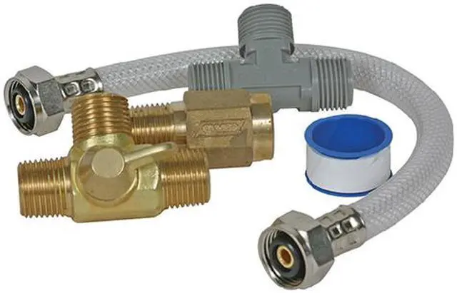 Alt view image 5 of 16 - CAMCO 35983 Quick Turn Permanent Waterheater Bypass Kit