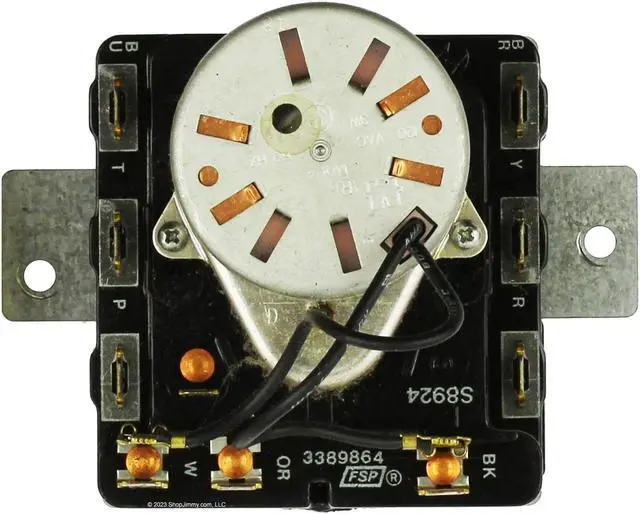 Alt view image 2 of 2 - Whirlpool Dryer 3389864 Timer - OEM