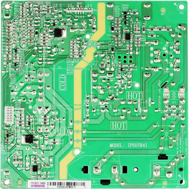 Alt view image 2 of 2 - TCL 81-PBE040-G93 (IPE07R41D, CCP-508) Power Supply for 40FD2700 40FD2700LBAA