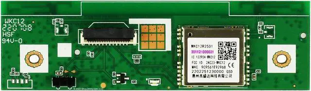 Main image of TCL 30112-000021 Wi-Fi Module / Wireless Adapter IR Power Button Board 55S455