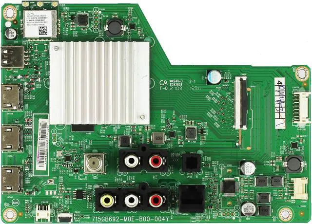 Alt view image 2 of 3 - Vizio 756TXKCB02K073 Main Board for V555-J01 (LTCWE7KX Serial)