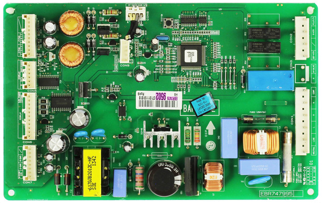 LG Refrigerator Control Board EBR83806902 – Tested & Inspected – 1-Year Warranty