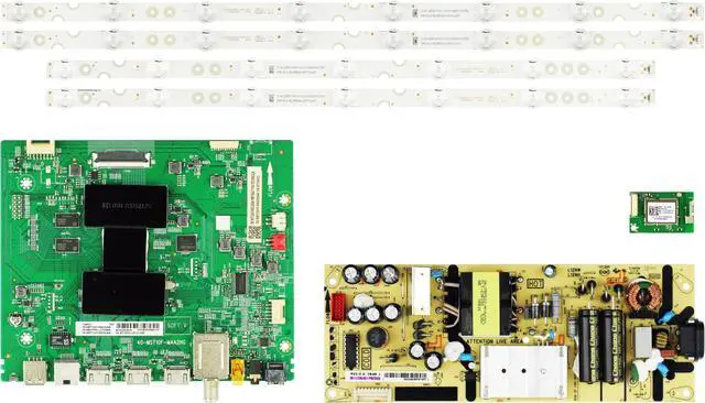 Main image of TCL 55S421 (Service No 55S421LDAA) Complete TV Repair Parts Kit w/LED Strips Ver. 8