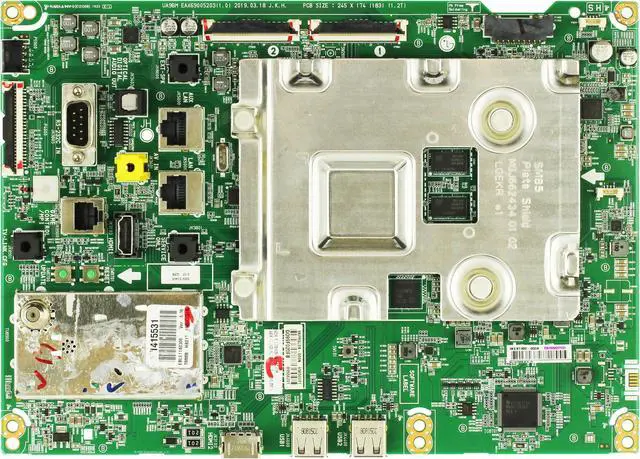 Main image of LG EBT66227101 Main Board for 65UT770H0UB 65UT770H Hotel Hospitality TV