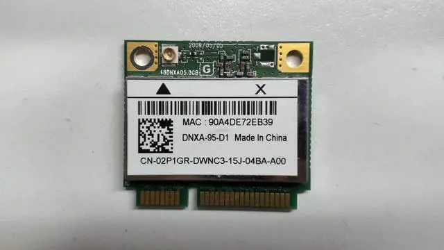 Alt view image 5 of 6 - Dell OEM Inspiron M5030 N5030 Atheros Draft N Wireless WiFi Wireless Card 2P1GR