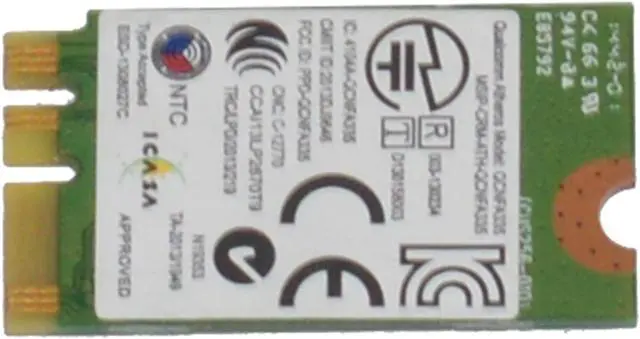 Alt view image 6 of 7 - Dell OEM Wireless DW1707 WLAN WiFi 802.11 b/g/n  Bluetooth 4.0 NGFF Card VRC88