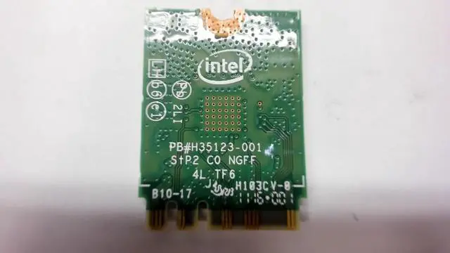 Alt view image 5 of 5 - HP 806723-001 Intel Dual Band Wireless-Ac 3165 802.11Ac, Dual Band, 1X1 Wi-Fi And Bluetooth 4.0 Wlan Module (Most Of World)
