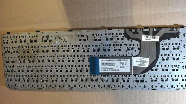 Alt view image 4 of 4 - Keyboard for HP 15-D 15-F 15-G 15-R 245 G3 250 G3 255 G3 256 G3 Pavilion 15-E 15-N Laptops - Replaces 719853-001 749658-001 776778-001