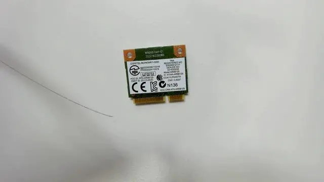 Alt view image 5 of 8 - Dell OEM Wireless 1506 DW1506 WiFi 802.11 b/g/n Half-Height Wireless Card MNRG4