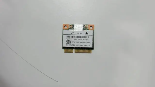Alt view image 6 of 8 - Dell OEM Wireless 1506 DW1506 WiFi 802.11 b/g/n Half-Height Wireless Card MNRG4