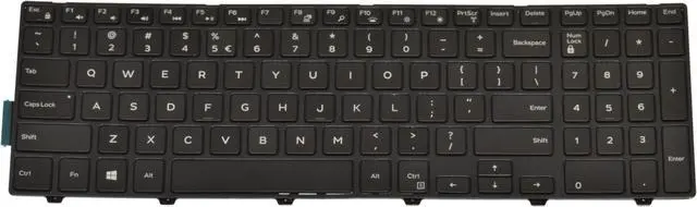 Alt view image 8 of 9 - Backlit Keyboard for Dell Inspiron 3542 5545 5547 5548 5555 5558 5559 5748 5749 5755 5758 5759 7557 7559 Latitude 3550 3560 3570 3580 Laptops - Replaces G7P48