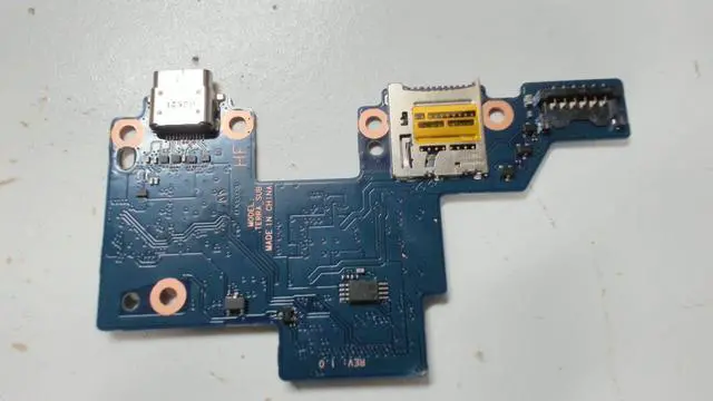 Alt view image 3 of 3 - Terra_Sub Samsung Chromebook XE930QCA USB-C I/O Board With Cables BA92-20205A BA41-02772A I/O Boards- Video Audio USB IR DC TV PWR - OEM