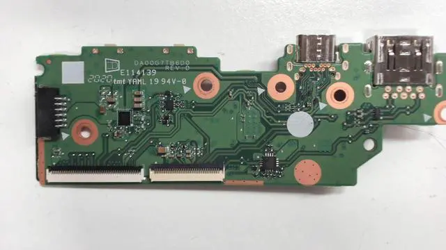 Alt view image 2 of 3 - HP Chromebook 12B-CA 12V-CA 14B-CA Laptop USB I/O Board With Cables L70818-001 I/O Boards- Video Audio USB IR DC TV PWR - OEM