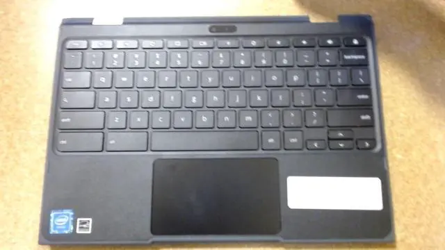Alt view image 3 of 4 - Lenovo 300E Chromebook (2nd Gen) MTK (81QC) Palmrest Keyboard & Touchpad 5CB0T95165