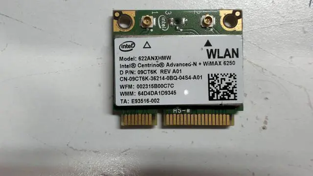 Alt view image 5 of 5 - Dell Inspiron N4010 Laptop Intel Wifi Wireless Card 622ANXHMW 9CT6K