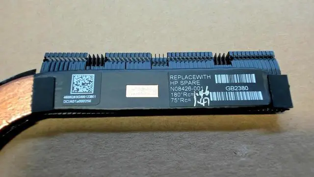 Alt view image 2 of 2 - HP Chromebook X360 14C-CD Thermal CPU Cooling Heatsink FAN Assembly N08426-001 Laptop CPU Fans & Heatsinks