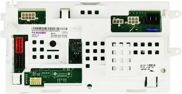 Main image of Whirlpool Washer W11578827 Control Board WTW4950HW3 WTW4955HW3
