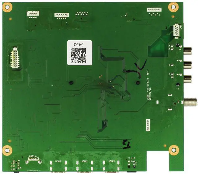 Alt view image 2 of 2 - Toshiba 631V0Q000D0 Main Board 55LF621U21