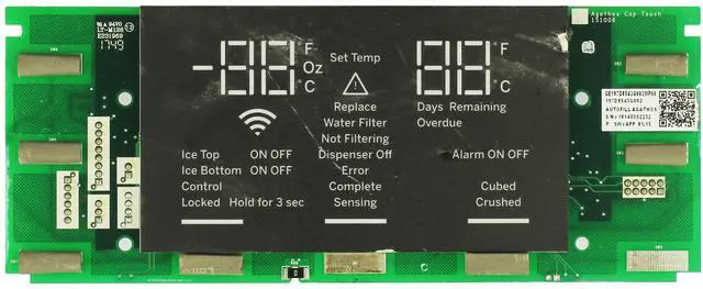Main image of GE Refrigerator 197D8543G002 Dispenser Board