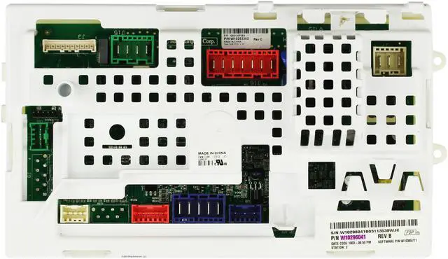 Main image of Whirlpool Washer W10296041 Control Board WTW4820XQ0