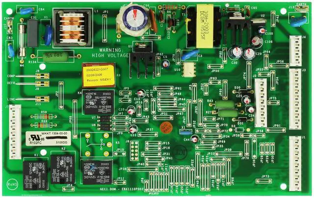 Main image of GE Refrigerator 200D6221G005 Main Control Board Assembly