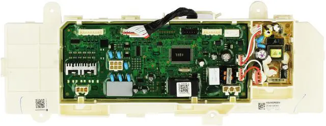 Alt view image 2 of 2 - Samsung Washer DC92-02117N/DC92-02635A Main Control Board Union