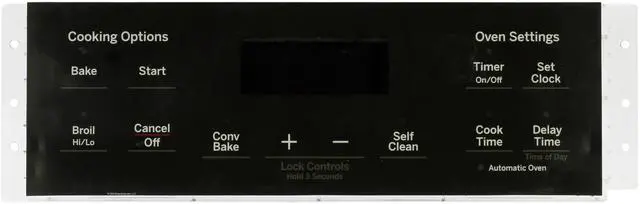 Main image of GE Oven WB27X45466 164D8450G163 Control Board  - Gray Overlay