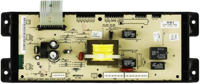Alt view image 2 of 2 - Kenmore Electrolux Oven 316418503 Electronic Clock Timer ES355, Black Overlay