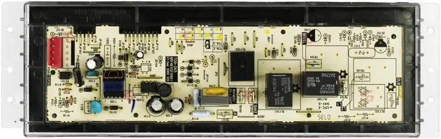 Alt view image 2 of 2 - GE Oven WB27K10210 Control Board Black Overlay