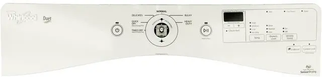 Main image of Whirlpool Dryer W10800223 Top Console