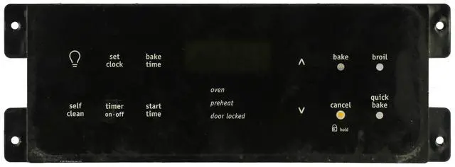 Main image of Electrolux Oven 316557216 Electronic Clock Timer, Black Overlay