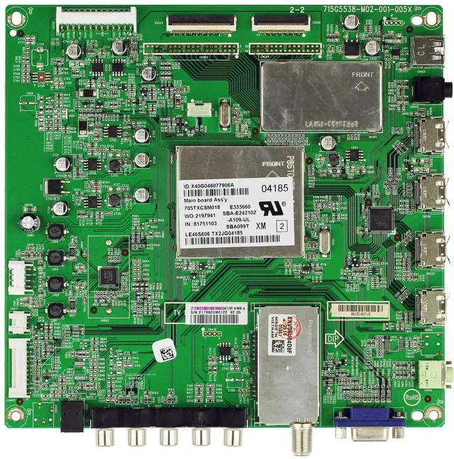 Main image of Hitachi 756TXCCB01K0160 Main Board for LE46S606 (SEE NOTE)