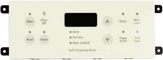 Main image of Electrolux Oven 316207500 Electronic Clock Timer, White Overlay