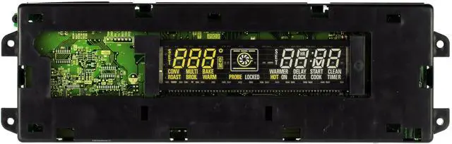 Main image of GE Oven WB27T10404 Control Board - Black Overlay