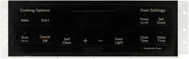 Main image of GE Oven WB27X26761 164D8450G164 Control Board  - Black Overlay