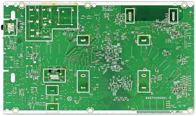 Alt view image 2 of 2 - Magnavox AB78NMMA-001 Main Board for 65MV378Y/F7 (FM1 Serial)