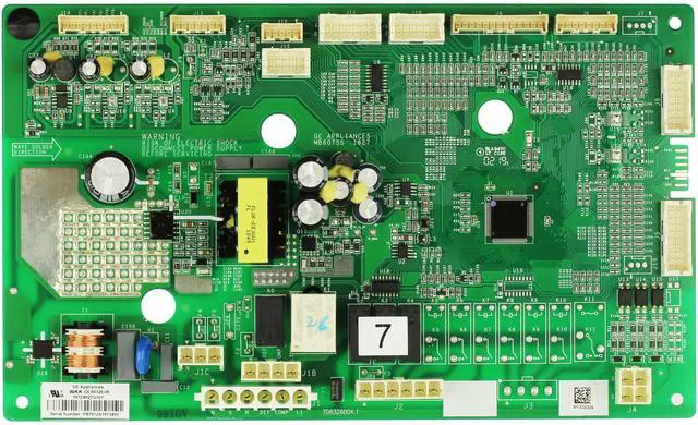 Main image of GE Refrigerator 197D8527G101 Main Control Board