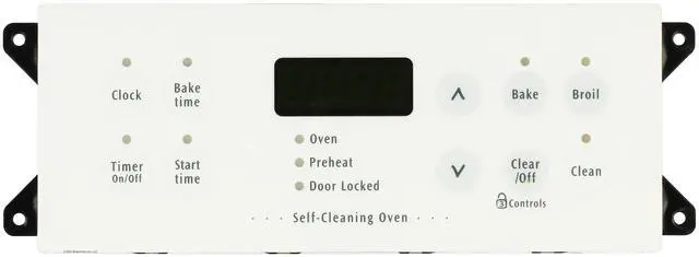 Main image of Electrolux Oven 316418200 Electronic Clock Timer, White Overlay