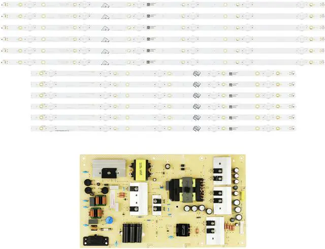 Main image of Sharp Insignia PLTVJI351XXB3 LB65065 Power Supply Board / Backlight Strips Combo