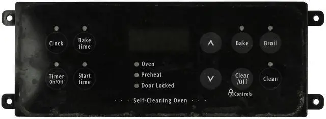 Main image of Electrolux Oven 316418201 Electronic Clock Timer, Black Overlay