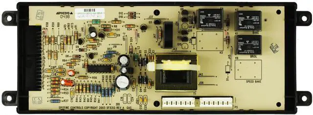Alt view image 2 of 2 - Electrolux Oven 316418201 Electronic Clock Timer, Black Overlay