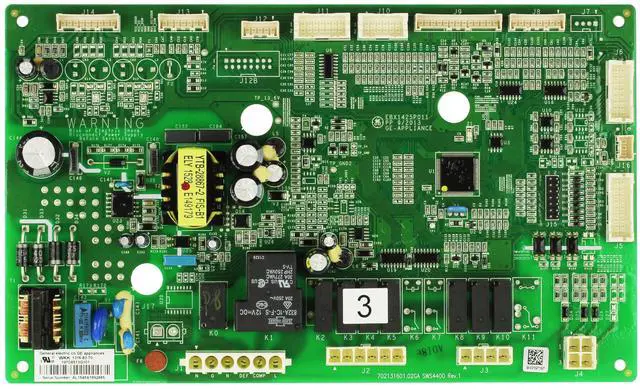 Main image of GE Refrigerator 197D8513G101 WR55X30806 Main Control Board Assembly