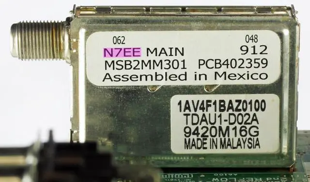 Alt view image 2 of 3 - Sanyo N7EE (1AA4B10N22900) Main Board for DP46849 (P46849-00 Chassis)