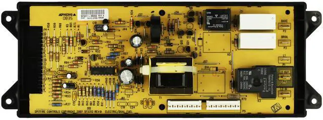 Alt view image 2 of 2 - Electrolux Oven 316418200 Electronic Clock Timer, Black Overlay